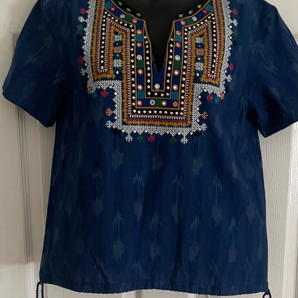 Souk Indigo Anne Blouse - Picture 6 of 8